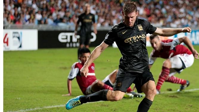 Manchester City claim first win under Pellegrini