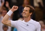 Andy Murray celebrates his semi-final win