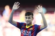 Neymar Is Unveiled At Camp Nou As New Barcelona Signing