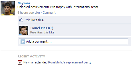 Fake FB Wall: Neymar celebrates Confederations Cup win over Spain