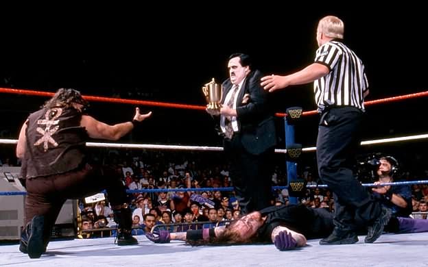 Paul Bearer turns on The Undertaker summerslam 1996