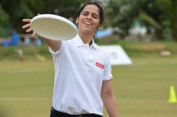 Saina spreads the cheer at disc tournament