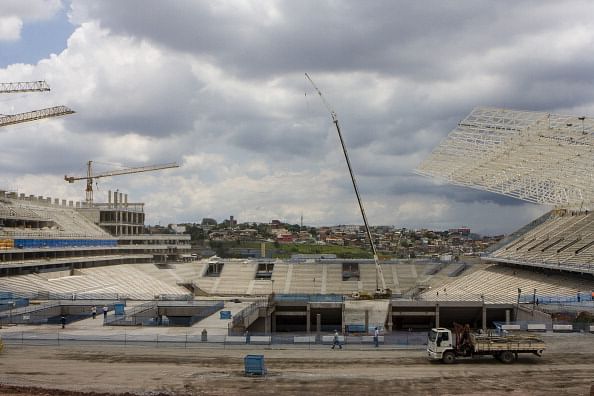 Brazil World Cup stadium 90 percent complete