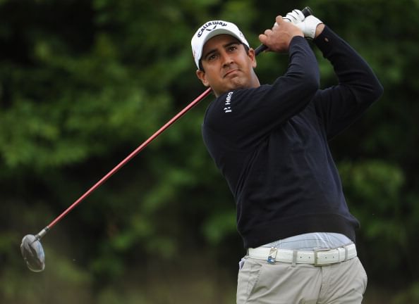 The Open Championship: Shiv Kapur gets advice from Nick Faldo
