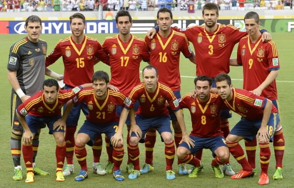 When Spain were not the kings of Football