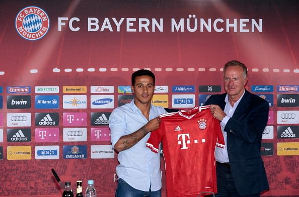Thiago Alcantara reveals why he ditched Manchester United