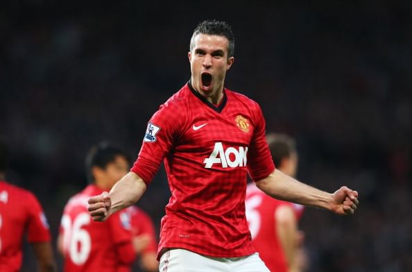 David Moyes impressed by Robin van Persie in training