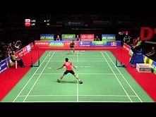Video: Lee Chong Wei's best point against Lin Dan