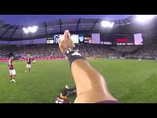 Video: Watch the match as seen by the referee