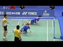 Video: Best action packed badminton match