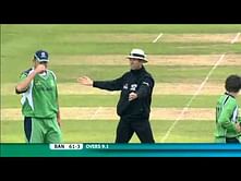 Video : Interesting run out Bangladesh vs Ireland
