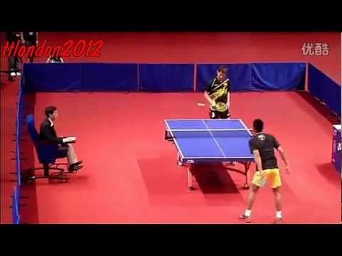 Video: Lin Dan plays table tennis using a badminton racket against Zhank Jike