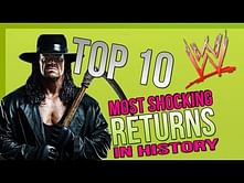 Video: WWE - The top 10 shocking returns