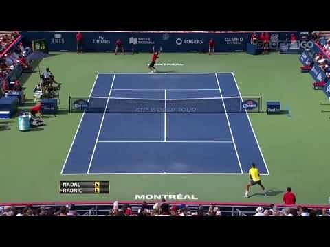 Video: Raonic and Nadal progress to Rogers Cup final
