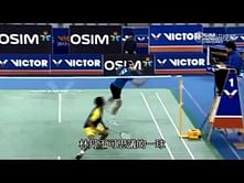 Video: Breath-taking badminton shots