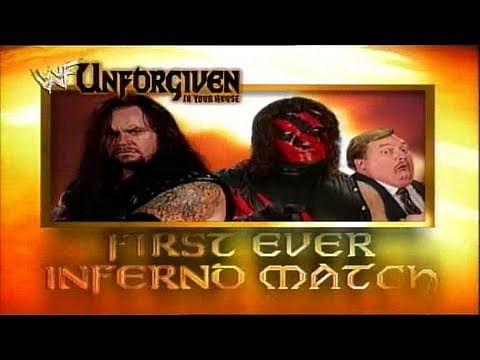 Video: The Undertaker Vs Kane - 1st Ever Inferno Match - Unforgiven 1998
