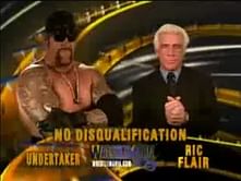 Video: Undertaker Vs Ric Flair - No DQ Match - WrestleMania X8
