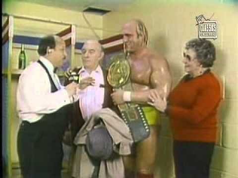 Video: Hulk Hogan interview after his 1st WWF Title win
