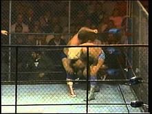 Video: Ric Flair takes on Harley Race in a steel cage match