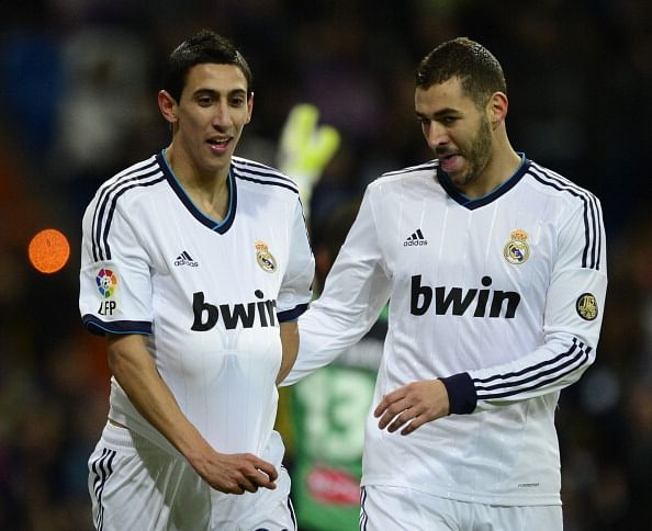 Arsenal prepare bids for Real Madrid pair Karim Benzema and Angel Di Maria