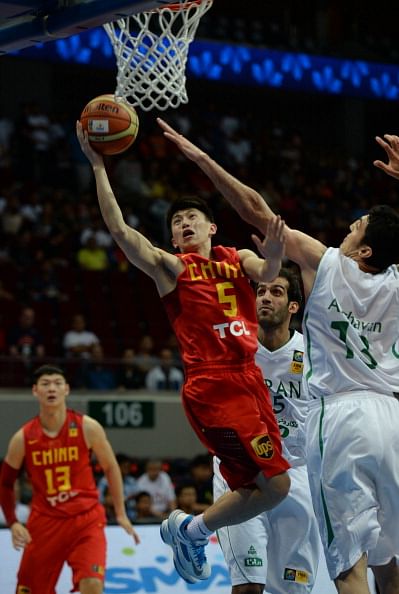 China lose to Iran at Asian basketball championship