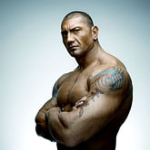 Batista as Drax - movie set photo, Rock on playing with GI Joe figures, CM Punk At Comic-Con