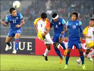 Bhutan gave India a scare in the 2008 SAFF Championship