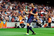 Cesc Fabregas is used as a 'False 9' by Spain and Barcelona