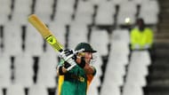 South Africa's Colin Ingram plays a shot