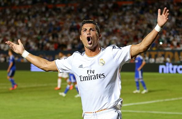 Most popular football players on Facebook