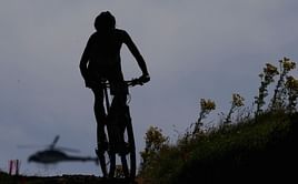 Former national gold-medallist cyclist works as an ATM guard now