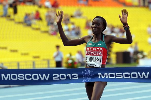 Kiplagat wins first gold of Moscow Worlds