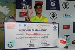 Schoolboy from Navi Mumbai, Harshal Karle gets a dream football scholarship in UK