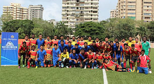 PHOTOs: IMG-Reliance players joint practice session and match against ONGC