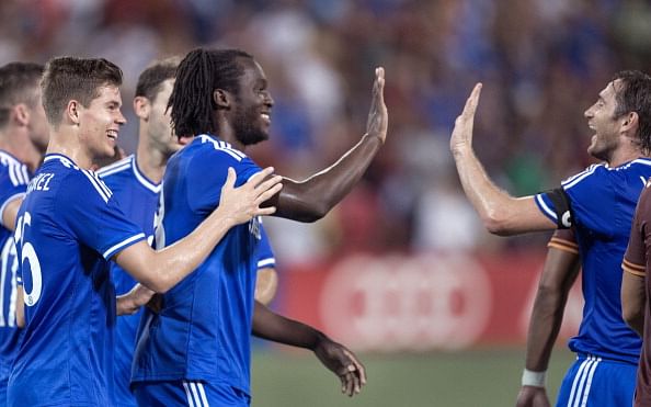 Lampard and Lukaku help Chelsea end pre-season with a 2-1 win over Roma
