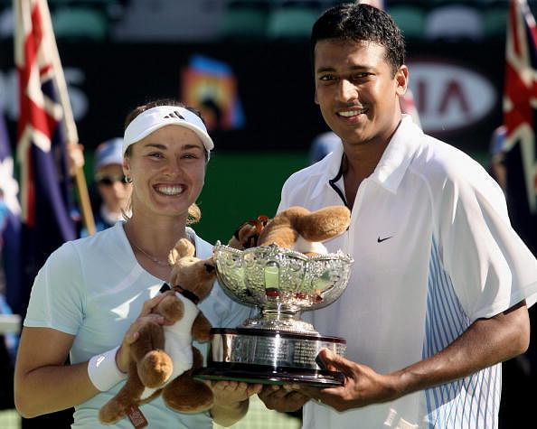 Mahesh Bhupati to partner Martina Hingis at the US Open 2013