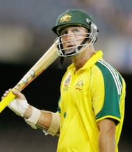 Australian batsman Phil Jaques acknowled
