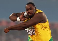 Jamaican shot putter taken to hospital