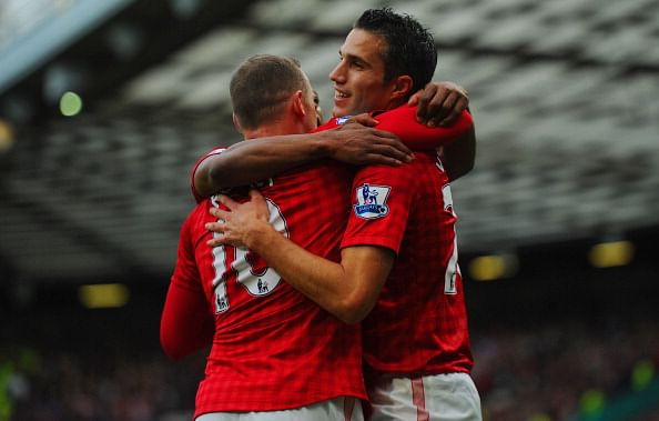 Robin van Persie: Came to Manchester United to play with Wayne Rooney