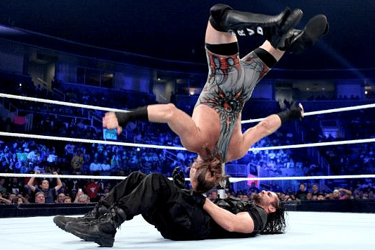 Six man tag team match that took place after WWE RAW went off air