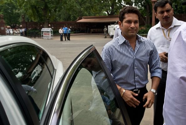 Sachin Tendulkar steals limelight in Parliament