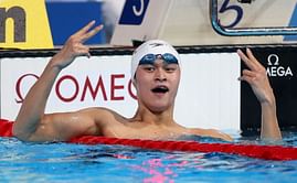 China's Olympian swimmer Sun Yang resumes training