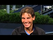 Video: Rafael Nadal: It's always nice to play Roger Federer