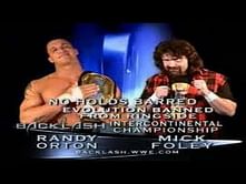 Randy Orton Vs Mick Foley - Hardcore Match