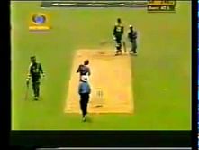 Video: Rahul Dravid takes two wickets in two balls