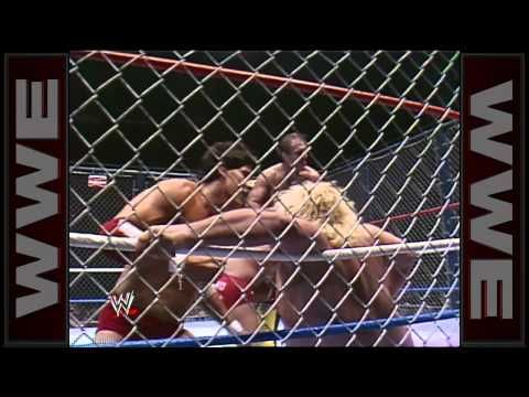 Video: Bruno Sammartino and Tito Santana vs. Randy Savage and Adrian Adonis - Cage Match