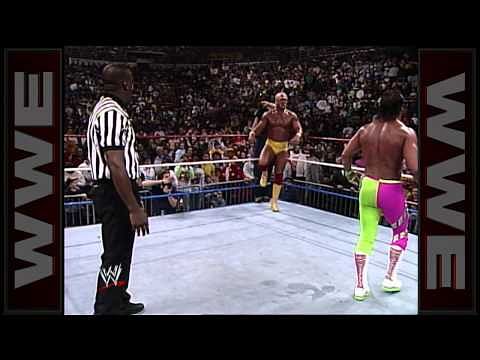 Video: Hulk Hogan vs Randy Savage - WWF Title - Saturday Night's Main Event