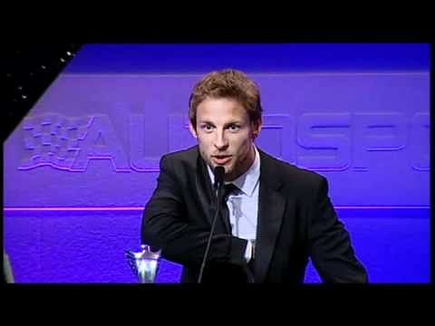 Video: Funny Jenson Button at Autosport award interview