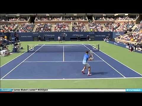 Video: Incredible Rafael Nadal shot at US Open 2013