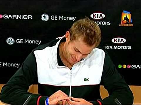 Video: The best of Andy Roddick's press conferences